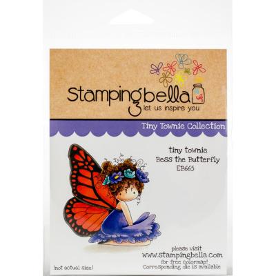 Stamping Bella Cling Stamp - Bess The Butterfly